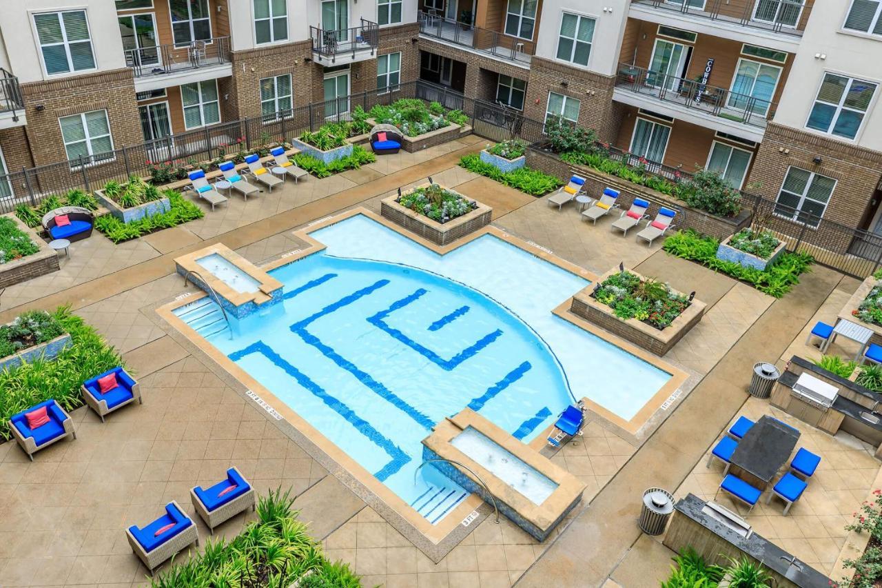 Penthouse Cool-Oasis-In-Houston-Rental Car Available-View-Great-Sleep Zewnętrze zdjęcie